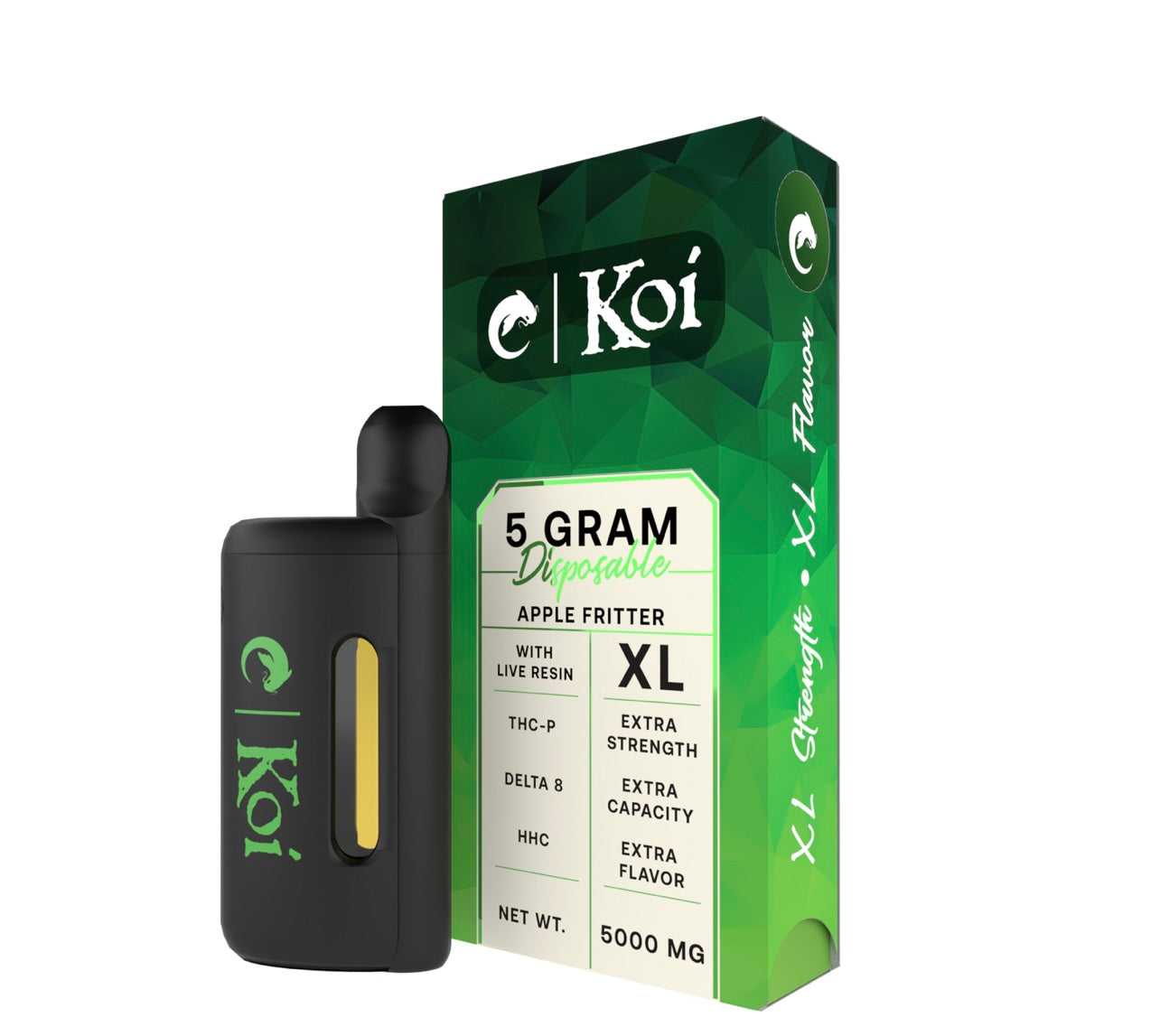 Koi THC-P + HHC + Delta 8 5g Live Resin Disposable Vapes