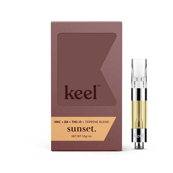 Keel Vape Carts - SUNSET - Delta8 Cartridge