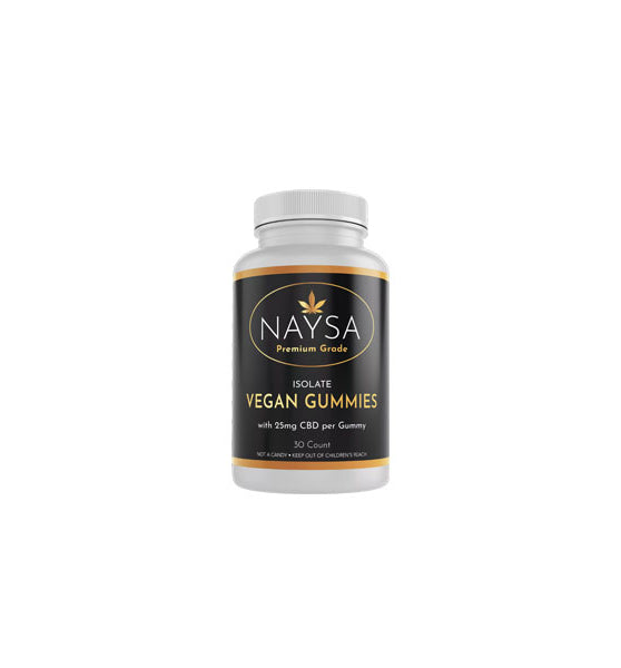 NAYSA CBD Vegan Gummies 25mg Full Spectrum