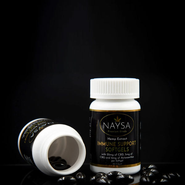 Naysa Immune Support Softgels with 6mg Astaxanthin